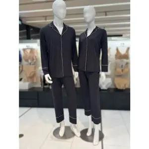 [갤러리아] 바바라 시그니처 마이크로 모달 커플 파자마세트 AWP/AMP4617B-BK