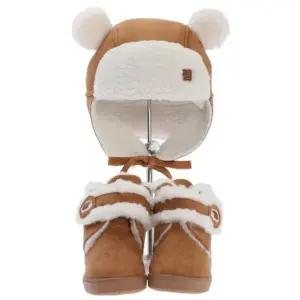 [갤러리아] (쇼콜라/임신/출산/백일/돌/조카) 프레드무스탕모자 + 프레드무스탕부츠 U 2종세트