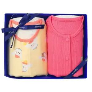 [갤러리아] (압소바내의,유아내의세트)드레곤모달슬림내의핑크+도도내의노랑세트(A1A-10388SET)