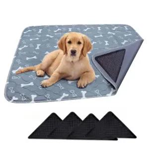 찰떡매트고정패드(4개입) 찰떡고정패드 배변패드미끄럼방지 찰덕쿵패드