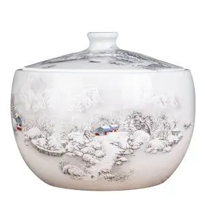 도자기요강 감성 하얀색 도자기 사기 옛날 소변 어르신요