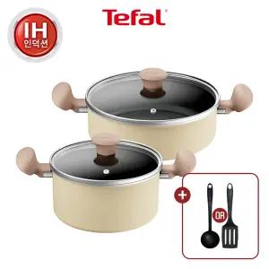[테팔] 데이지 인덕션 냄비 2종(양수24+전골24) +비앤비뉴 랜덤1개