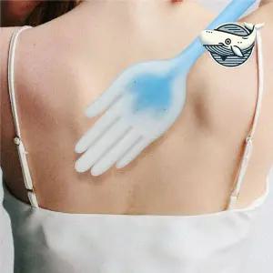 [골드스마일]다기능 실리콘 마사지기 어깨 다리 손안마 무선