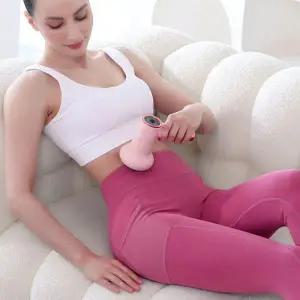 [골드스마일]딥 롤링 무선 마사지기 C타입 충전식 미니 롤링 안마 35000RPM