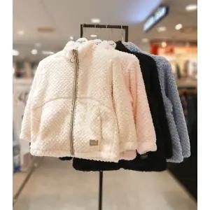 [폴햄키즈](의정부점)공용 )자가드 플러피 플리스 집업 PKF4TC3020