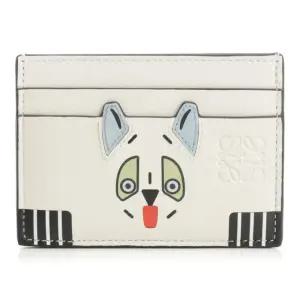 로에베 퓨처리스트 캣 엠보스드 로고 카드지갑 C643322X54 9567