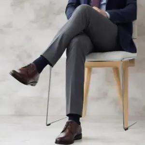 [옷자락]남성 클래식 슬림 매트 포멀 정장 신발 낮은굽