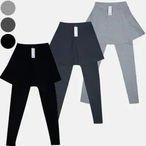 [아우트]여성 플레어 치마 9부레깅스 9부 0881nk