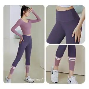 [아우트]필라테스 홈트 예쁜 니삭스 스포츠 레깅스