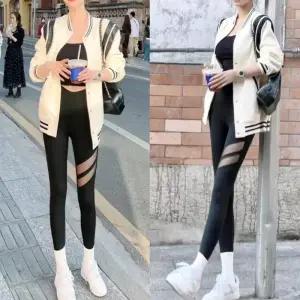 [아우트]쫄바지 레깅스 G126137_(2종택1)메쉬라인