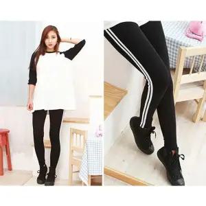 [아우트]스파클 융털 밍크 레깅스 여성7부레깅스