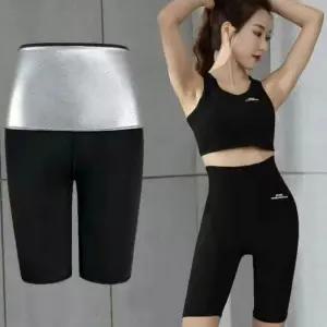 [아우트]땀배출 땀복바지 땀복 여성 5부레깅스