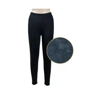 [아우트]여성 신축성 포근 레깅스 내의 홈웨어 9부