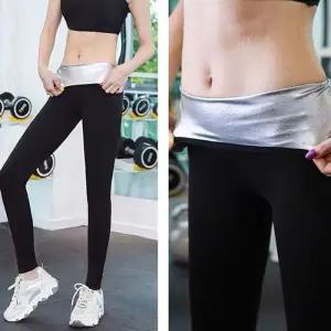 [아우트]뱃살땀복 몸매 관리 하체 땀박 레깅스 9부