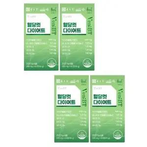 [종근당건강] 종근당 벤비티 혈당컷 500mg x 60정 4박스 4개월분 바나바잎 카테킨 체지방 관리