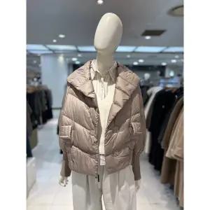 [파프리카](마산점)소매 니트 배색 경량 구스다운점퍼/LJ4DWB02