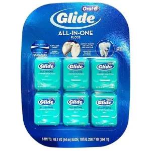 오랄비 글라이드 치실 민트 44m x 6개