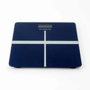 크로스 네이비 사각 디지털 체중계
