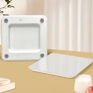 JU 퓨어화이트 인테리어 LED 디지털 체중계