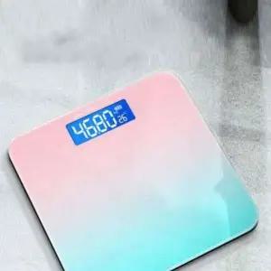 JU 그라데이션 디지털 체중계 인테리어 강화유리