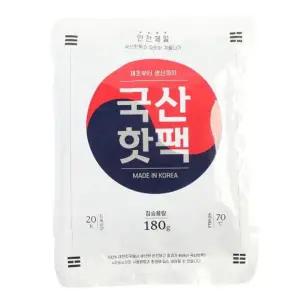 에스플랜 국산 핫팩 손난로 180g 100개 8574653 KC인증 산업현장 캠핑 야외작업 20시간 발열지속