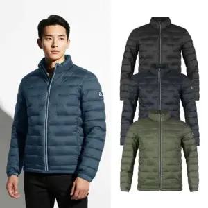 김영주골프 KYJ 남성 야광 반사 지퍼 웰론 경량 패딩 점퍼 GNWMJP82