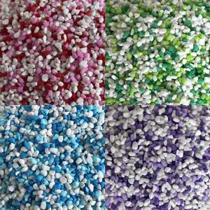 삼색 칼라스톤 3kg 화분 어항 조경 인테리어 장식 미술재료 색돌 자갈컬러 컬러스 화분스 용돌 잔돌