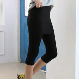 [아우트]좋은 소재 여성 치마스타킹 치마 레깅스 7부