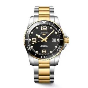 론진 L3.781.3.56.7 하이드로콘퀘스트 세라믹 남성 메탈시계