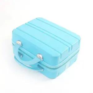 여행 가방 레디백 블루 출장 화장품 소품 캐리어