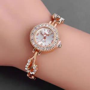 [골드스마일]PrimeBulk 리빙 팔찌 겸용 메탈밴드시계