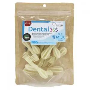 칫솔 모양 강아지 덴탈껌 밀크맛 150g 애견 간식 (WE57CE2)