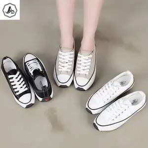 [애슬릿] 키높이 캔버스화 스니커즈 레이스업 캐주얼 국산