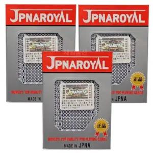 [골드스마일]JPNA 홀로그램 트럼프 카드 고급 포커세트 반사형 3개