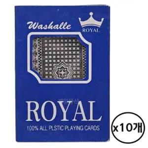 [골드스마일]고급 로얄 트럼프카드 플라스틱 포커세트 게임용 10개