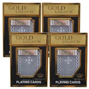 [골드스마일]골드킹덤 트럼프 카드 고급 포커세트 플라스틱 4개