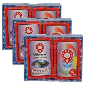 [골드스마일]다이아몬드 화투 고급형 전통놀이 명절 선물용 3개