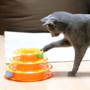 [골드스마일]UFO 빙글빙글 캣토이