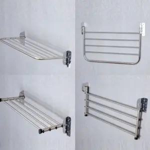 고품질 벽부착형 선반 빨래건조대 A형 60 (소형) 다용도 벽선반 (WE54EEF)