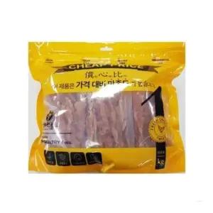 대용량 강아지 육포 영양 간식 치킨 트위스트 1kg (WE53DDF)