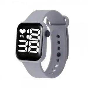 [골드스마일]전자 디지털 데일리 사각 다조 클래식 시계 실리콘 스