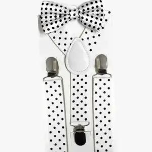 땡땡이 어린이 화이트 멜빵 유아멜빵 아동멜빵 유아멜빵 아동멜빵 멜빵끈 멜빵바지코디 학예회 장기자랑