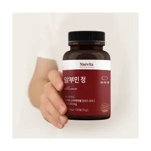네이비타 프리미엄 알부민 정 고함량 피로회복 활력영양제 식약청 인증 120정