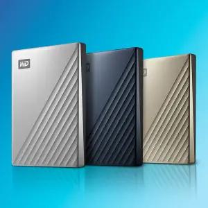 MPP-U-2T WD NEW MY PASSPORT GEN3 2TB외장하드USB3.2고속백업포터블 저장노트북용하드