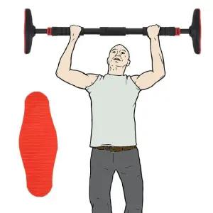 밖에 나가기가 무섭다면 집에서 즐기자 문틈철봉 근력운동 근력운동기구 가정용운동기구 홈트 홈트레이닝