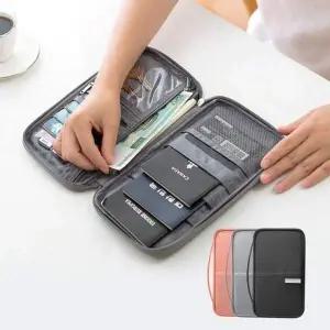 파우치 (인쇄가능)여권 캐주얼 카드지갑 여행파우치