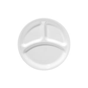 코렐 저스트화이트 삼절 나눔 접시 소