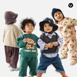 [유비맘클로젯] UPTO ~67% 라스트 인기 BEST 이월 /신상 핫딜 키즈/유아/아동복/인기셋업/상하복 세트/티셔츠/팬츠/겨울/간절기/롬퍼/바디수트/어린이집등원룩/등원복