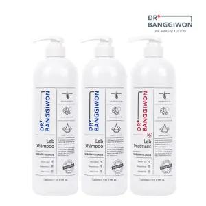 [닥터방기원] 랩 탈모샴푸 2개+랩 트리트먼트 BEST 세트 탈모완화 두피케어