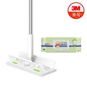 [3M] 올터치 더블액션 막대걸레 대형 + 더블액션 물걸레 청소포 30매